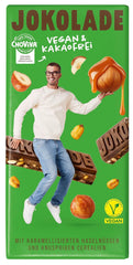 JOKOLADE 12 batoane x 140g Pachet economic | Cu alune caramelizate și cereale crocante | Vegan și fără cacao