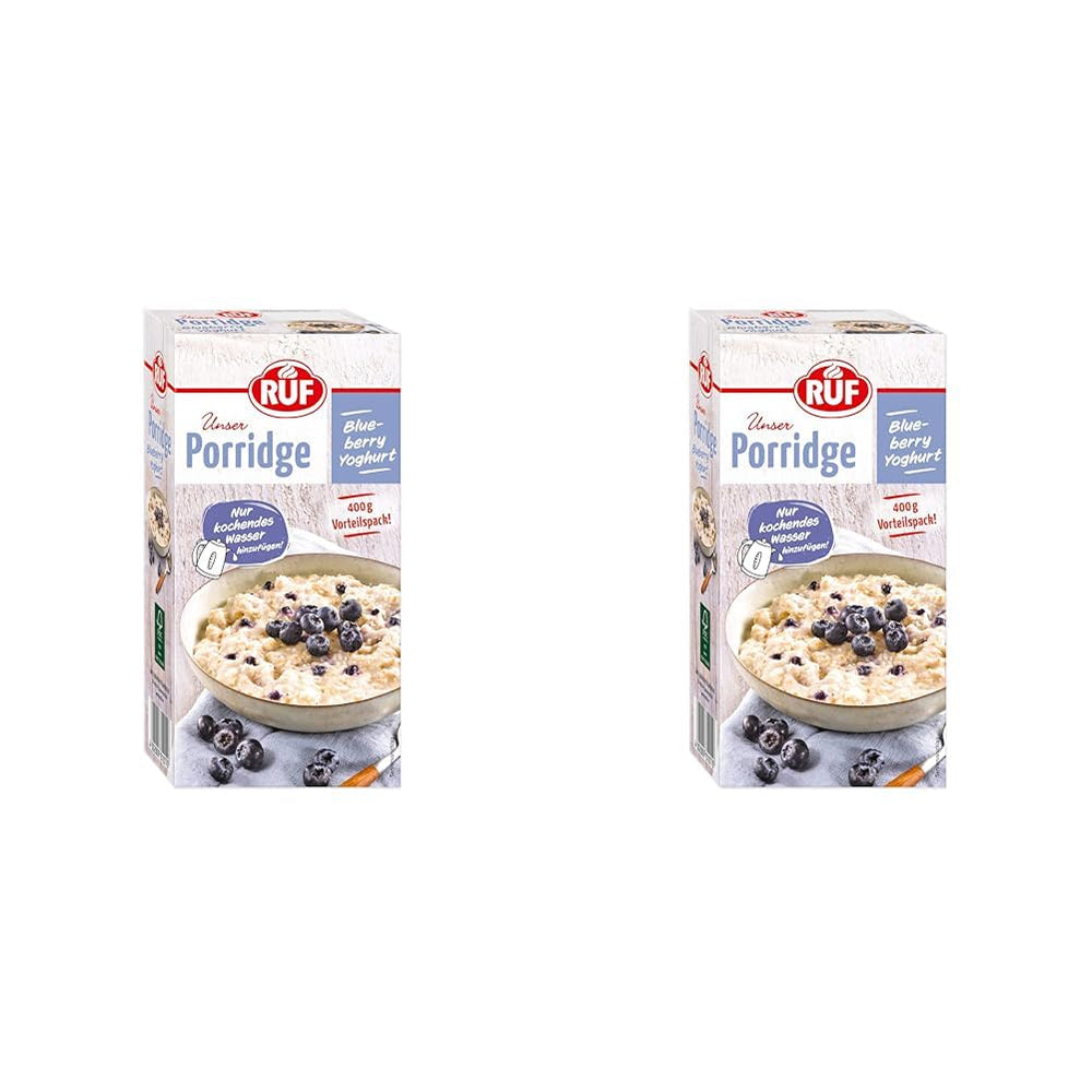 Terci de ovăz RUF cu mere și scorțișoară, cu fulgi de ovăz integral, aromă delicată de scorțișoară și bucăți de mere uscate, pentru gustări, pachet vrac, 1 x 400g