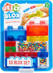 Goliath Jelly Blox – 10-Piece Blox-Set, 10 Große und Weiche Bausteine für Kinder ab 2 Jahren, Flexible Bausteine für Jungen und Mädchen, Konstruktionsspielzeug zum Kreativen Spielen
