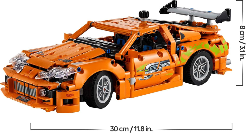 LEGO Technic Fast and Furious Toyota Supra MK4 - Spielzeug Auto - Mit 6-Zylinder-Motor & aufklappbaren Türen - Modell Set für Jungen und Mädchen ab 9 Jahren - Geschenkidee zum Geburtstag 42204
