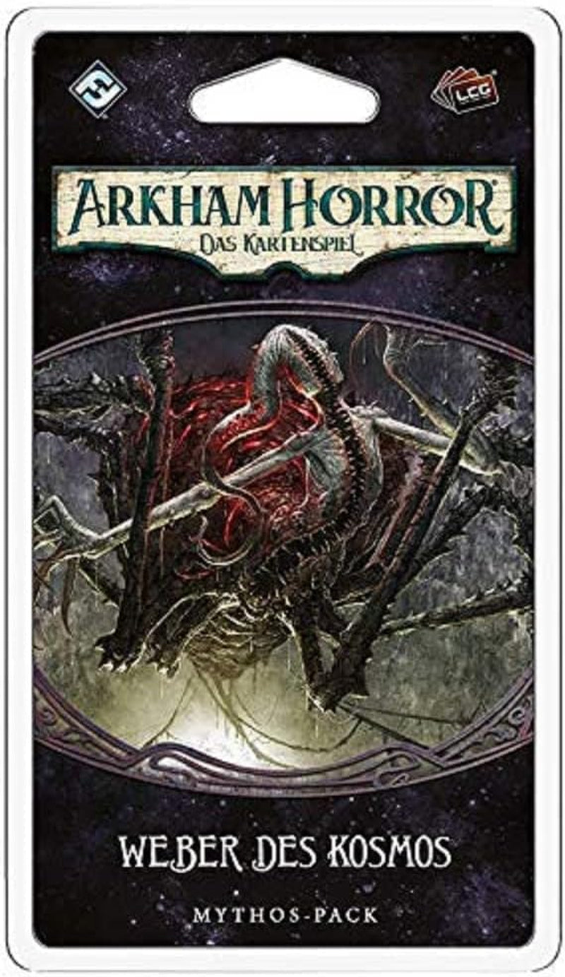 Fantasy Flight Games, Arkham Horror: LCG, Joc de bază, Joc pentru experți, Joc de cărți, 1-4 jucători, Vârste 14+, 45+ minute, Germană, Multicolor, Colorat