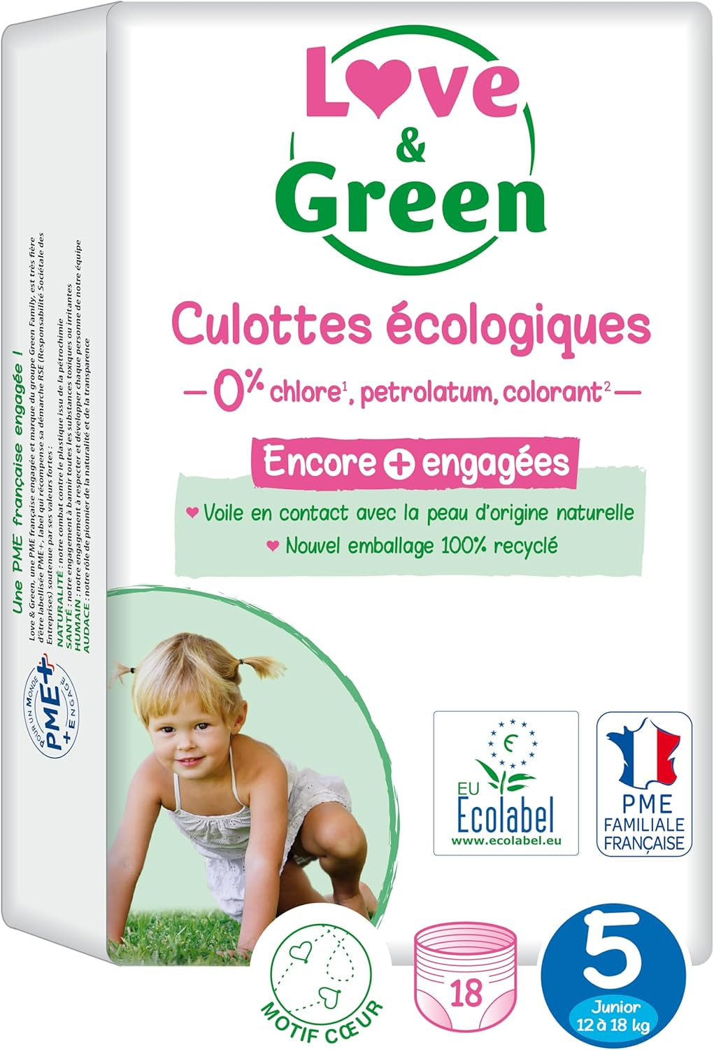 - Gesunde und ökologische Windeln Größe 6 (+16 kg), 1-Monatspackung (72 Höschen) — saugfähig, auslaufsicher und frei von unerwünschten Inhaltsstoffen (Verpackung kann variieren)