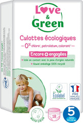 - Gesunde und ökologische Windeln Größe 6 (+16 kg), 1-Monatspackung (72 Höschen) — saugfähig, auslaufsicher und frei von unerwünschten Inhaltsstoffen (Verpackung kann variieren)