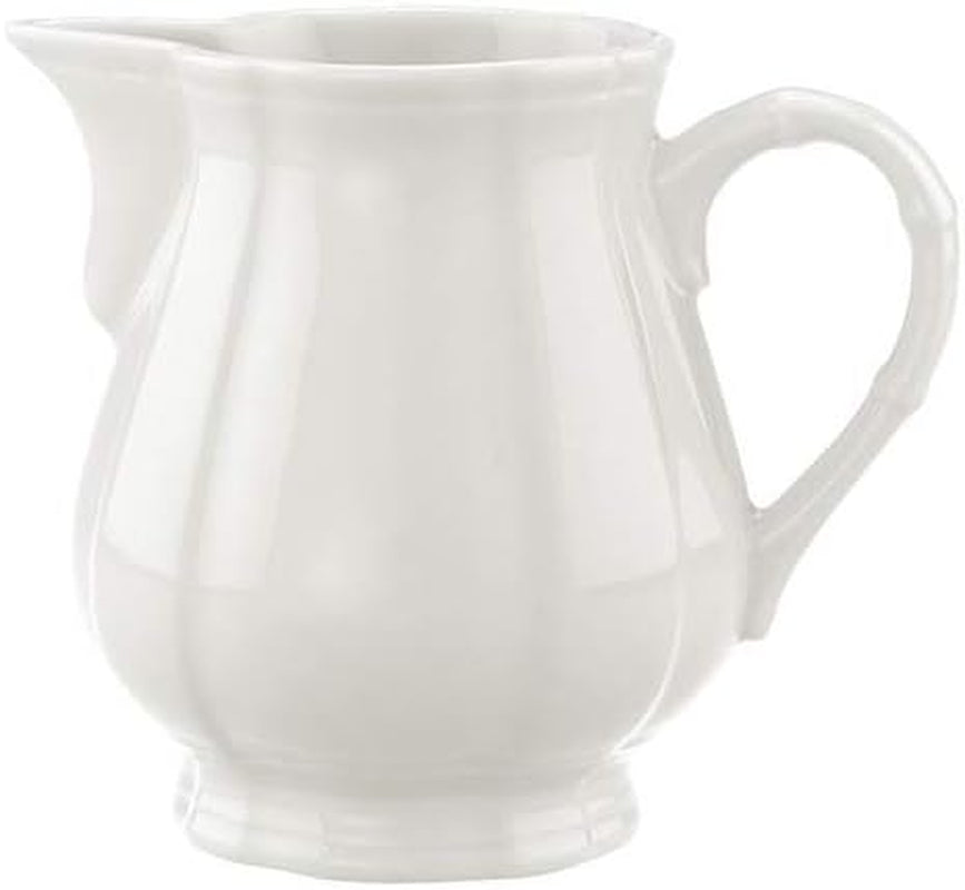 Cană de lapte Villeroy & Boch Manoir, 250 ml, înălțime: 9,1 cm, porțelan premium, alb