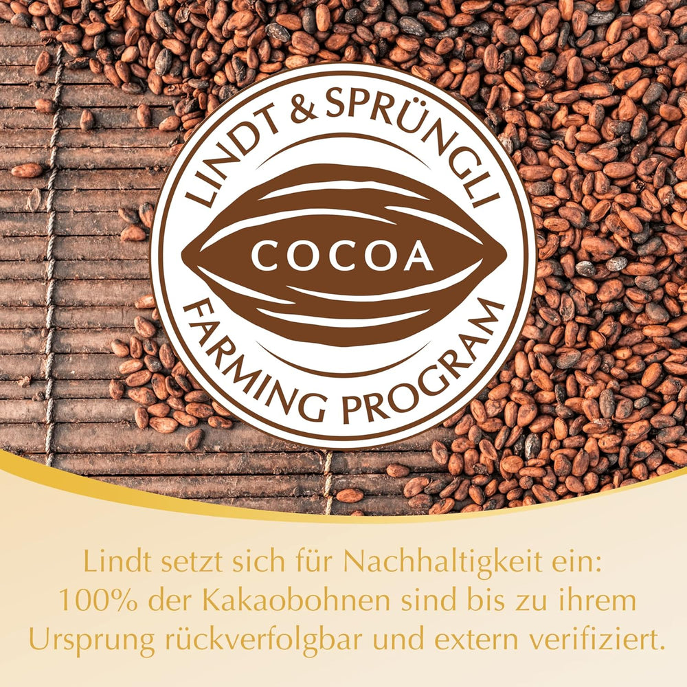 Bile de ciocolată Lindt Marc de Champagne | 700 g | Aprox. 56 de bomboane de ciocolată cu lapte cu umplutură rafinată, conține alcool | Pachet vrac | Cadou de ciocolată | Cadou de ciocolată