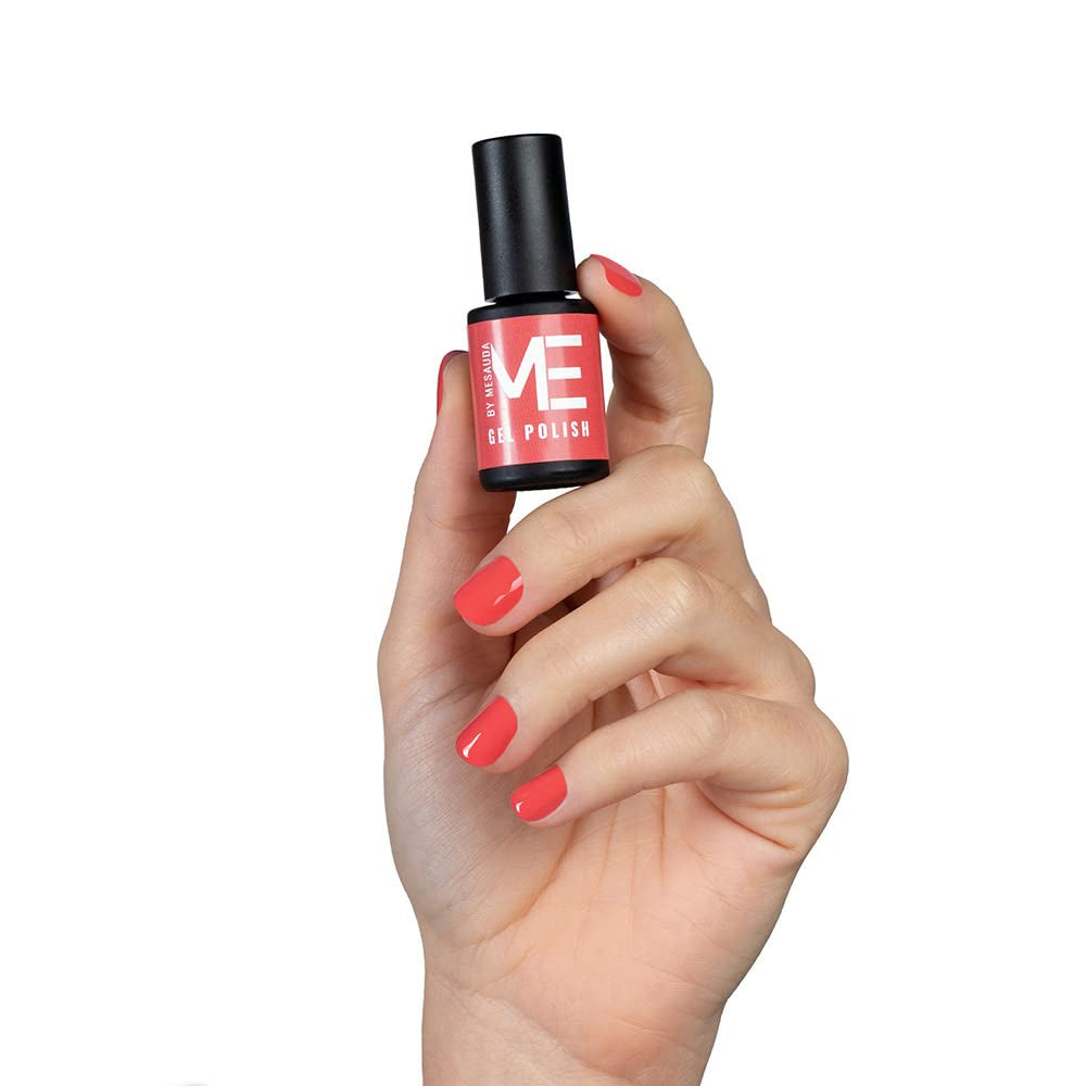 Me by Semipermanent Enamel Peach - 272 Floral Shock - Finisaj lucios - Tehnologie Easy Off - Easy Off - Vegan și cruelty-free - 4.5ml