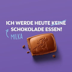 Milka Zartherb – ciocolată alpină neagră cu lapte, cu o notă delicată de cacao, într-un pachet multiplu – 25 x 90g