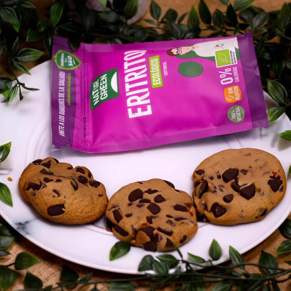 Eritritol Bio, Îndulcitor natural, Organic, Indice glicemic scăzut, 500 grame Indulcitori Naty Shop