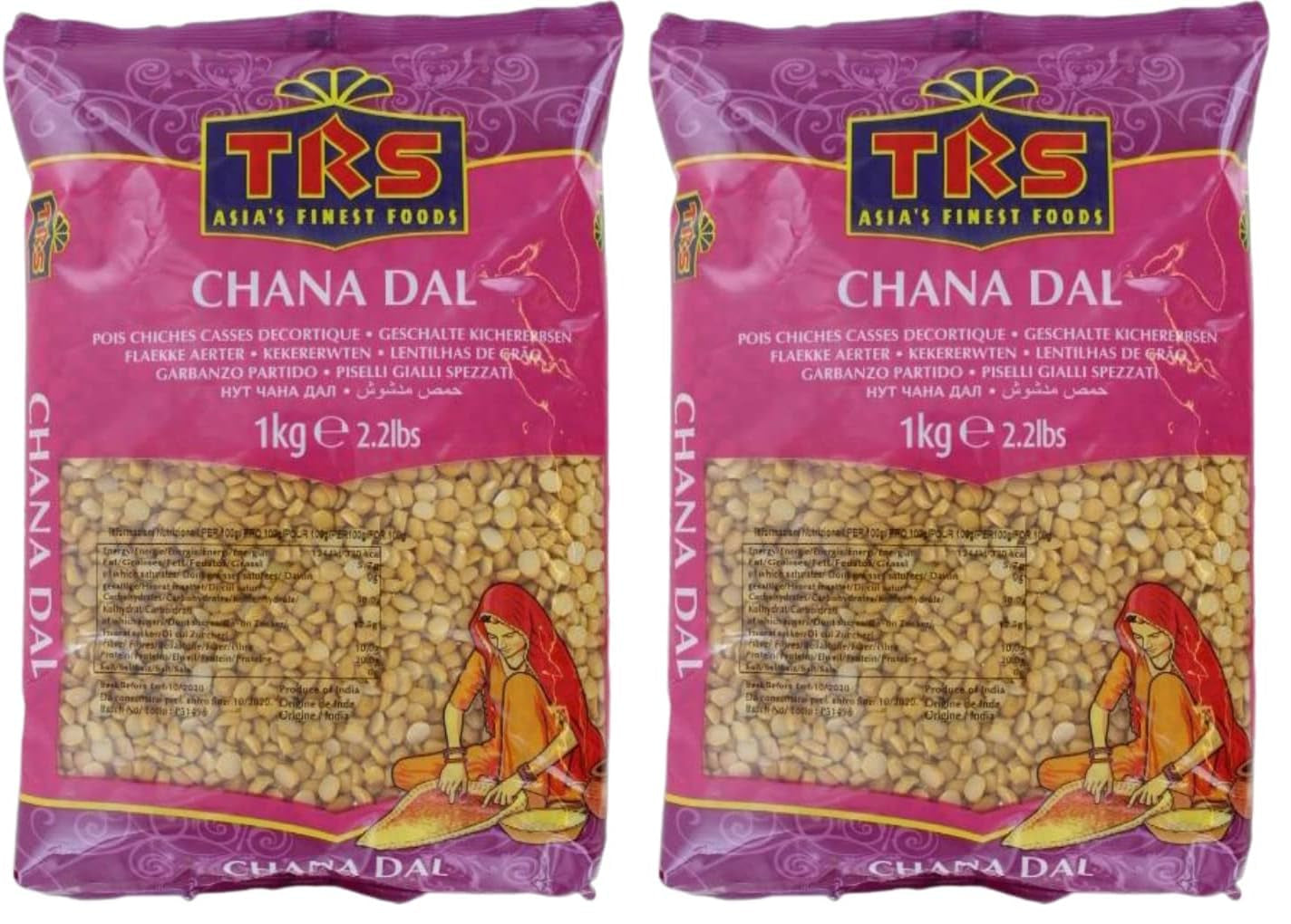 TRS - Năut (Chana Dal) - (1 x 1 kg)