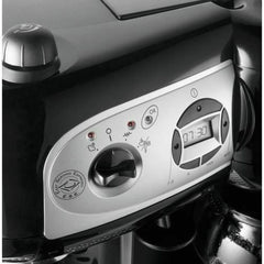 De'Longhi BCO264.1 Espressor și aparat de cafea într-unul singur, cu pompă, negru, 38 x 24 x 35 cm