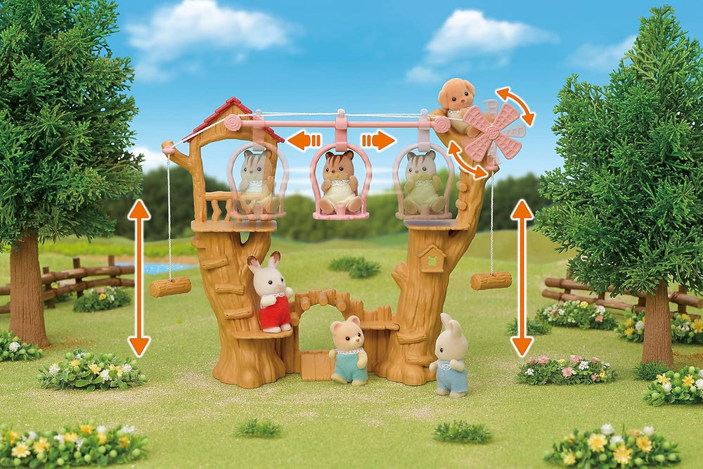 Sylvanian Families 5452 Baby Cable Car - Set de joacă pentru casă de păpuși