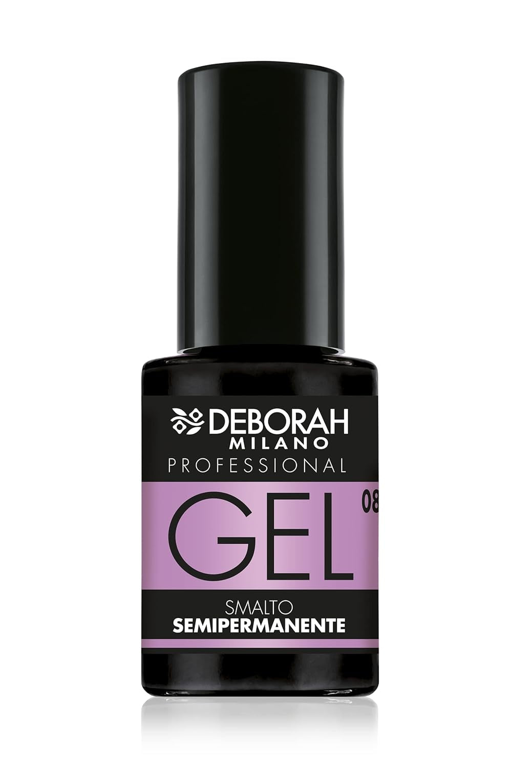 Oja semipermanentă Milano Professional, nr. 21 Burgundy, efect de volumizare, de lungă durată, pentru unghii intense și lucioase, 4,5 ml