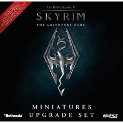 Modiphius The Elder Scrolls: Skyrim – Joc de societate Adventure – Set de miniaturi upgrade | Joc de societate | Vârste 14+ | 1-4 jucători | Timp de joc 60-120 minute, Gri, Roșu