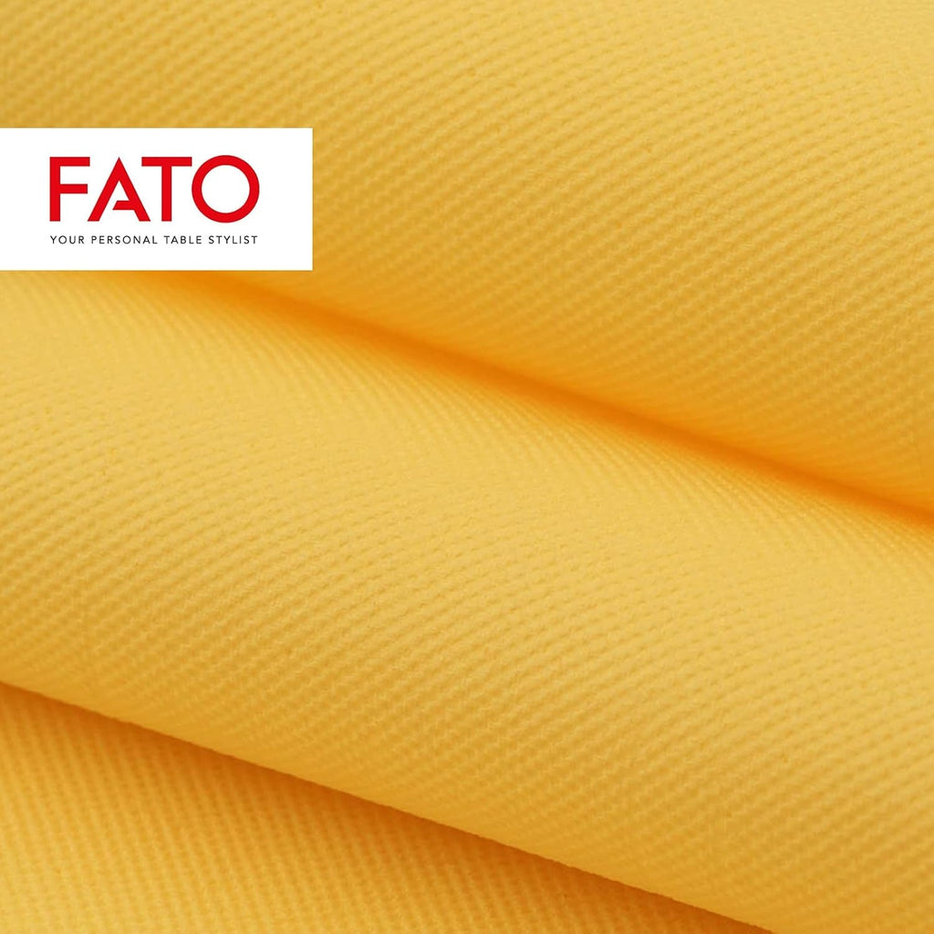 - Șervețele de hârtie de unică folosință, moi și delicate, pachet de 40 de șervețele, dimensiune 38X38 pliate în 4, 2 straturi, culoare galben, 100% hârtie din celuloză pură, certificate FSC (pachet de 2)