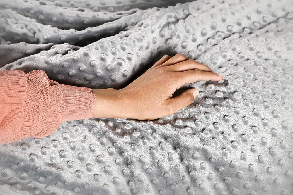 Kanguru Calmya, Pătură ponderată 10,5 kg, Vă ajută să adormiți și să dormiți mai bine, Potrivit pentru persoanele cu o greutate corporală de peste 90 kg Plapumi si pilote Naty Shop