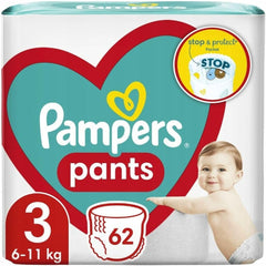 Scutece Pampers Pants mărimea 5 (12-17 kg), 48 bucăți, protecție și confort. Scutece Pampers ușor de utilizat.