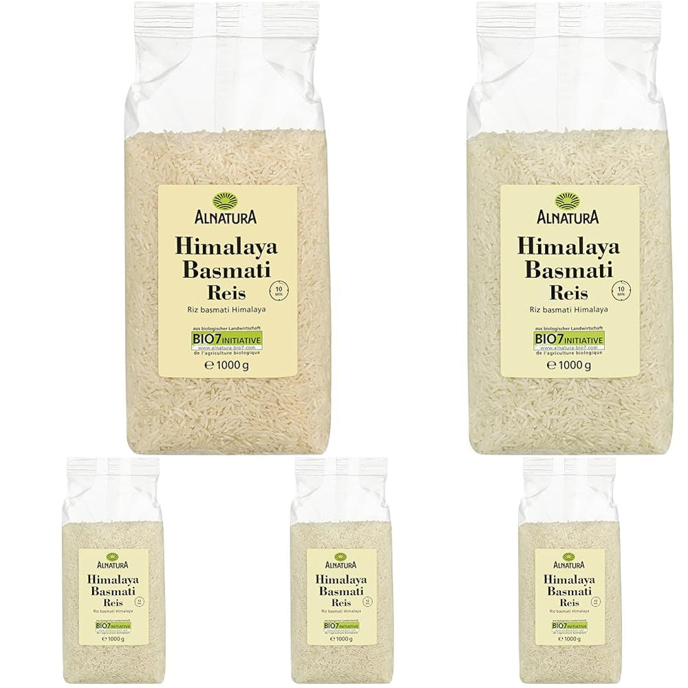 Orez Basmati alb organic din Himalaya, 1 kg