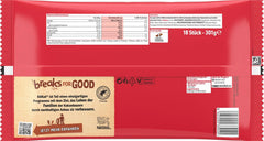 Batoane de ciocolată Nestlé Mini XXL, batoane crocante cu ciocolată cu lapte și napolitană crocantă, pachet de 4 (1 x 301g)