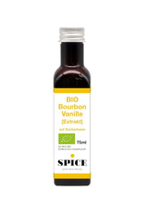 SPICE BIO Extract de vanilie Bourbon, 75 ml Arome Naty Shop