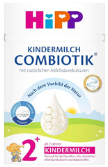 Hipp Milk Food Combiotik Lapte pentru copii organic Combiotik 2+, 4 x 600 grame Mama si Copilul Naty Shop