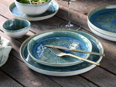 Creatable, 22447, Serie Yuki, 8-Teiliges Geschirrset Für 2 Personen, Teller Set Aus Steinzeug, Spülmaschinen- Und Mikrowellengeeignet, Made in Portugal Seturi vesela masa Naty Shop