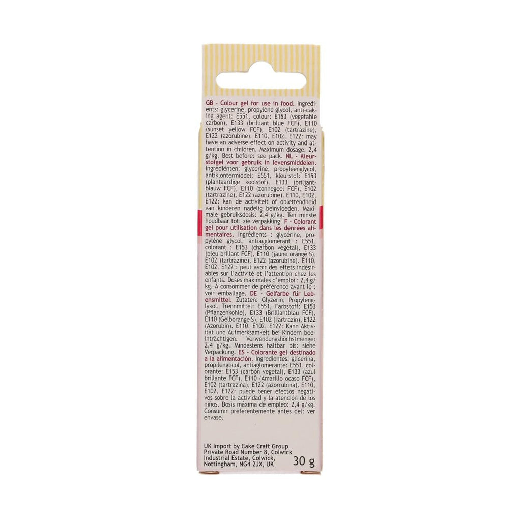 Colorant alimentar Funcakes Gel Olive: Colorant alimentar foarte concentrat pentru aluat, cremă, fondant și marțipan. Dozare ușoară. Picătură individuală pentru a crea culori vibrante. Halal. 30 g.