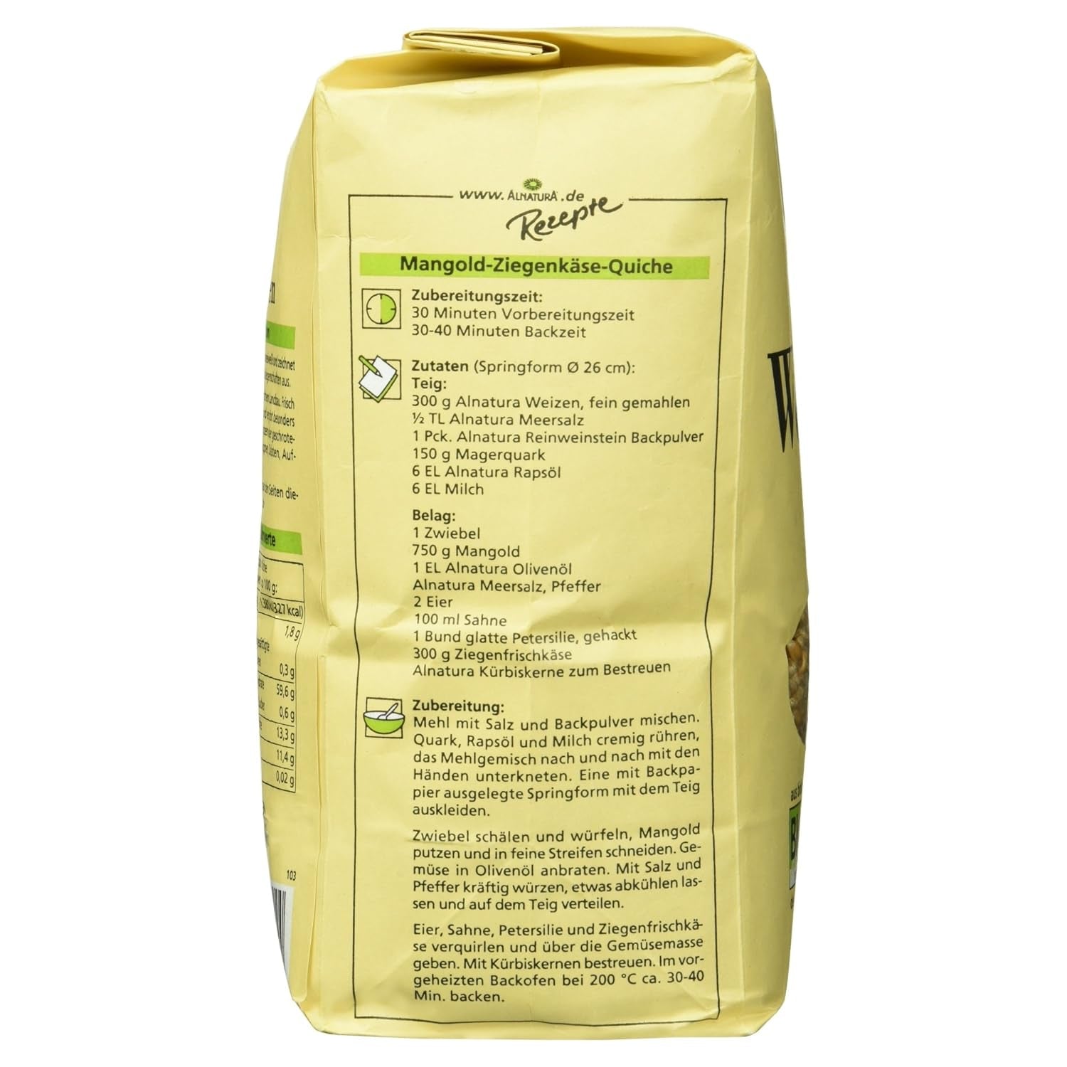 Boabele de grâu organic, 1 kg
