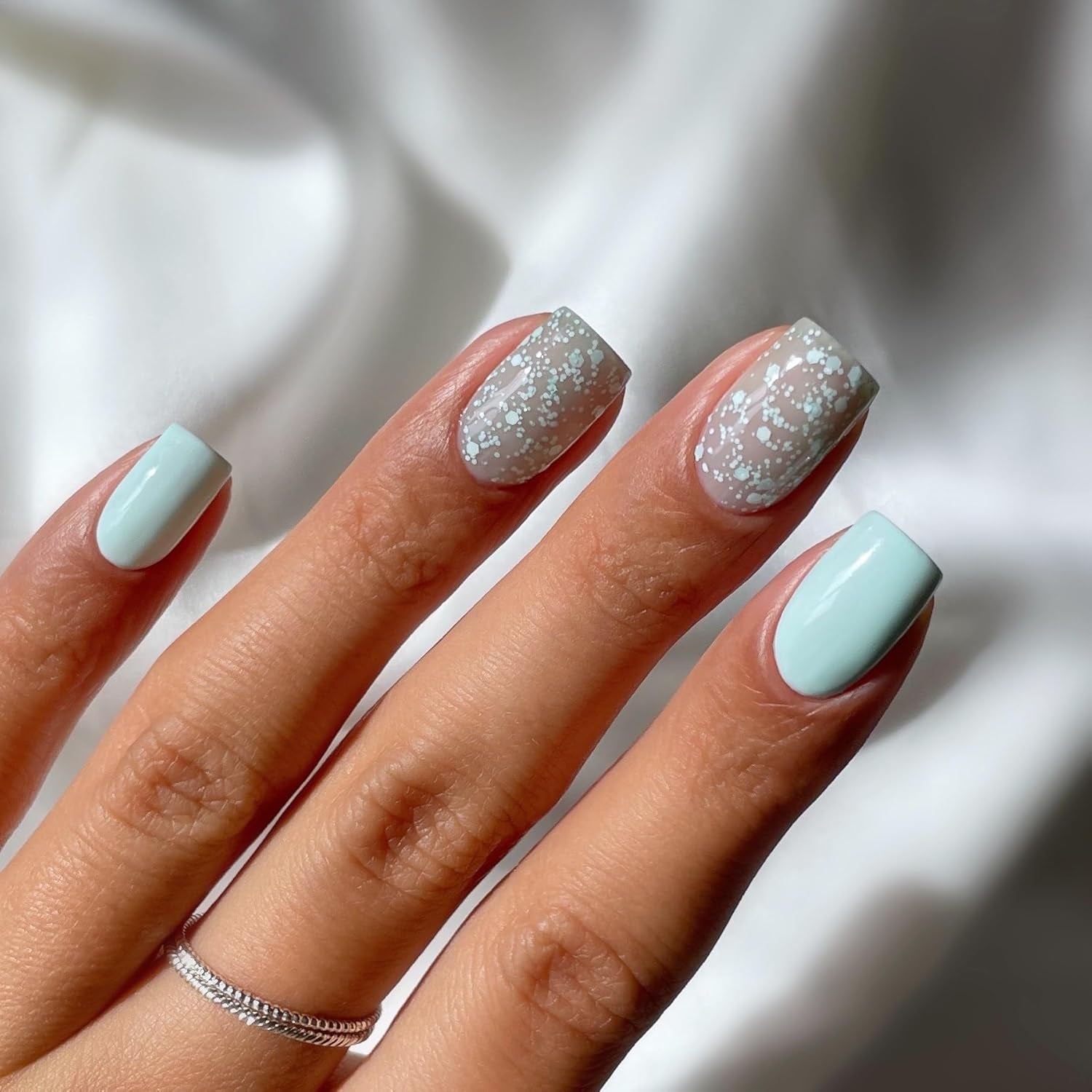 Oja UV Semilac Hybrid 495 Mint Glacier 7 ml