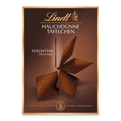 Batoane de ciocolată neagră Lindt Chocolate Ultra-Thin | 125 g | Batoane ultra-subțiri din cea mai fină ciocolată neagră | Deosebit de subțiri și de fine | Cadou de ciocolată (1 pachet)
