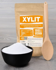 Xilitol premium cu putere de îndulcire 1:1 în comparație cu zahărul, 1kg Indulcitori Naty Shop