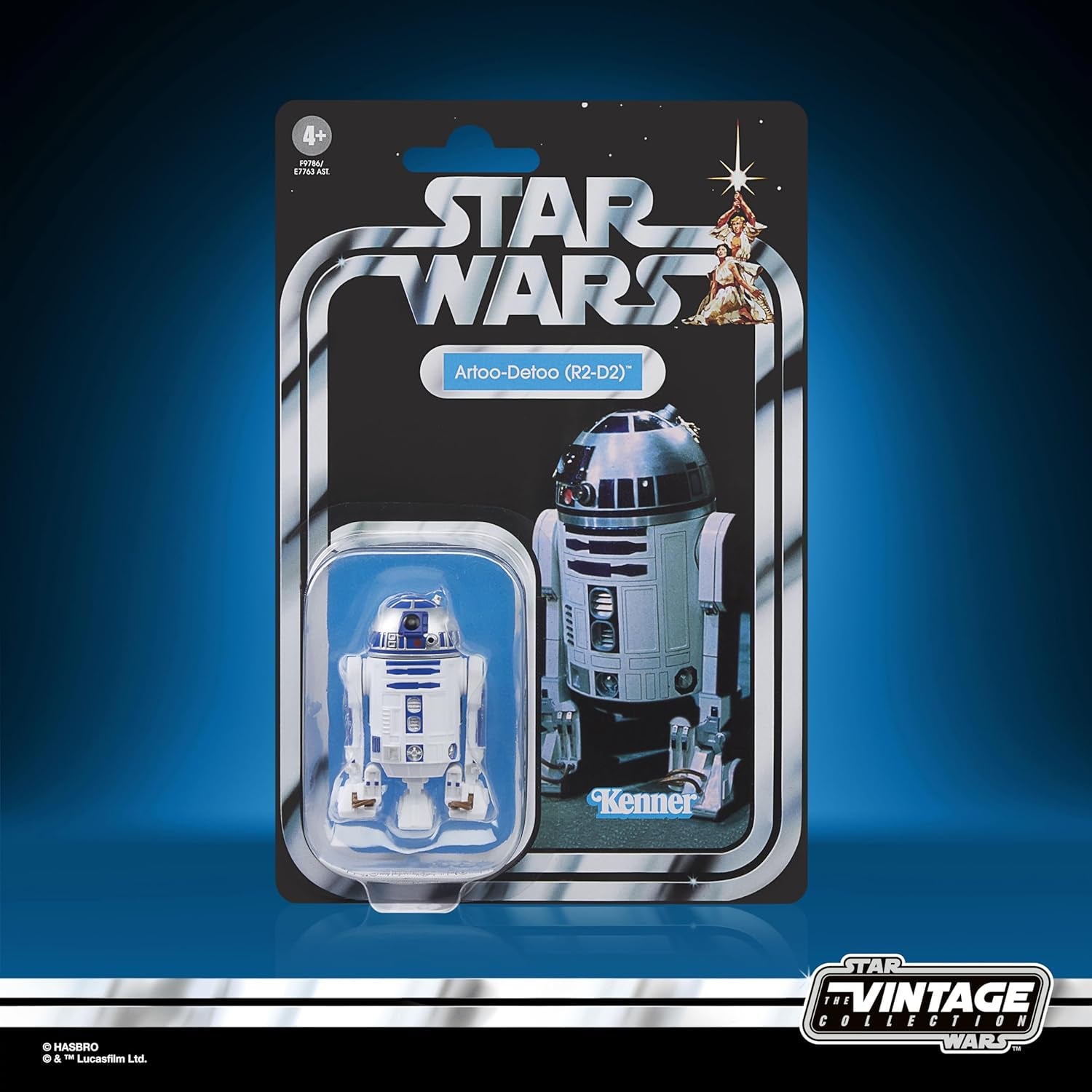 Star Wars the Vintage Collection R-Zwo D-Zwo (R2-D2), figurină de colecție cu Star Wars: A New Hope (Scară 9,5 cm) Action figures Naty Shop
