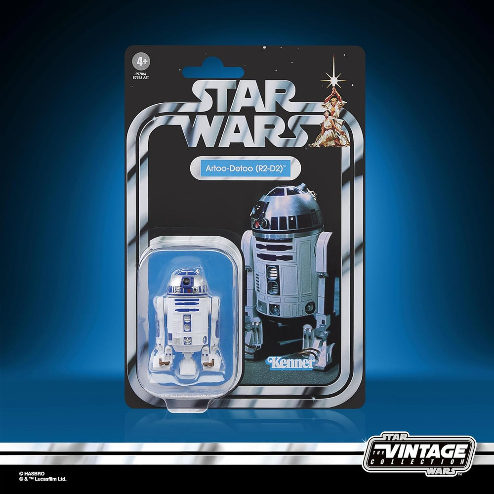 Star Wars the Vintage Collection R-Zwo D-Zwo (R2-D2), figurină de colecție cu Star Wars: A New Hope (Scară 9,5 cm) Action figures Naty Shop