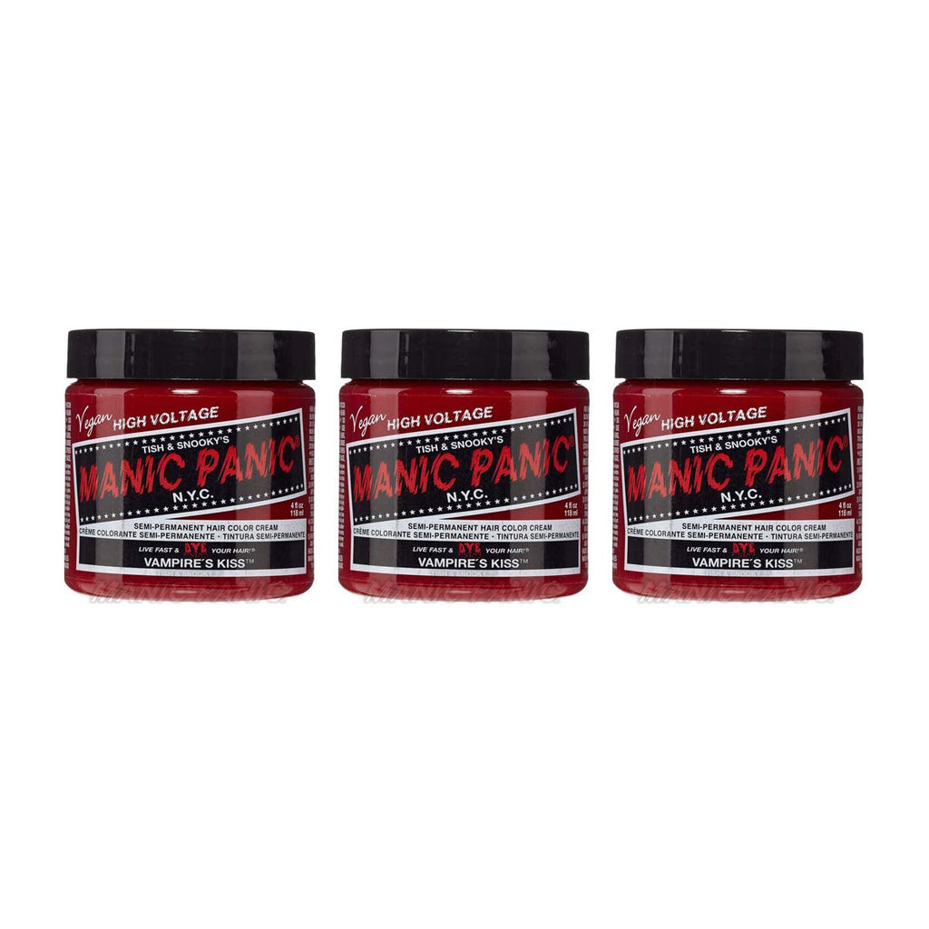 Manic Panic Electric Lizard Classic Cream, vegan, fără cruzime, vopsea de păr verde semipermanentă 118ml