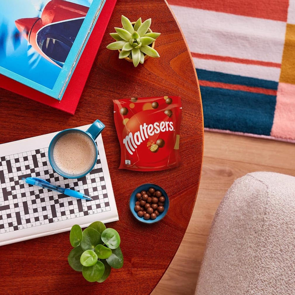 Bile de ciocolată Maltesers cu un centru crocant și ușor, aerat, gustare de ciocolată, 1 pachet (1 x 175g)