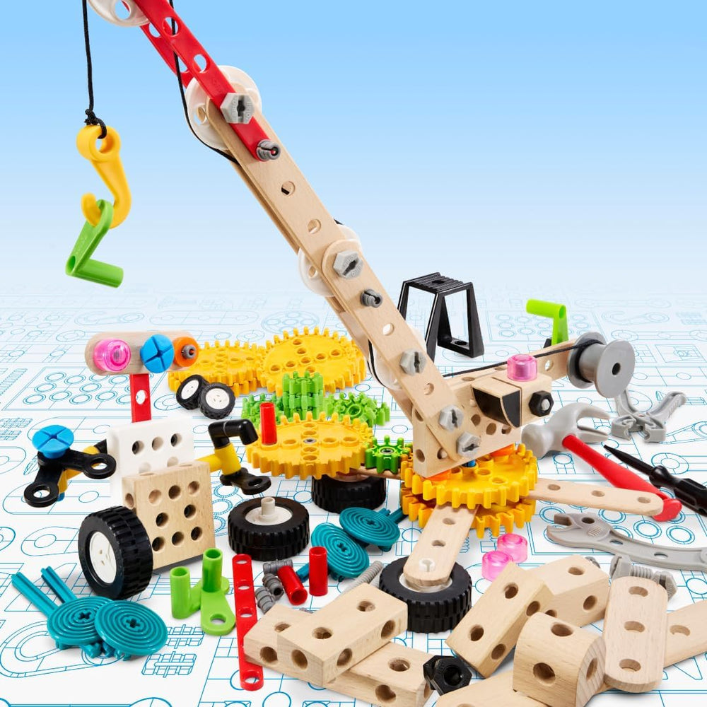 BRIO Builder – 34604 Builder Kindergartenset | Entwicklungsförderndes Rollenspiel- & Konstruktionsspielzeug für Kinder ab 3 Jahren