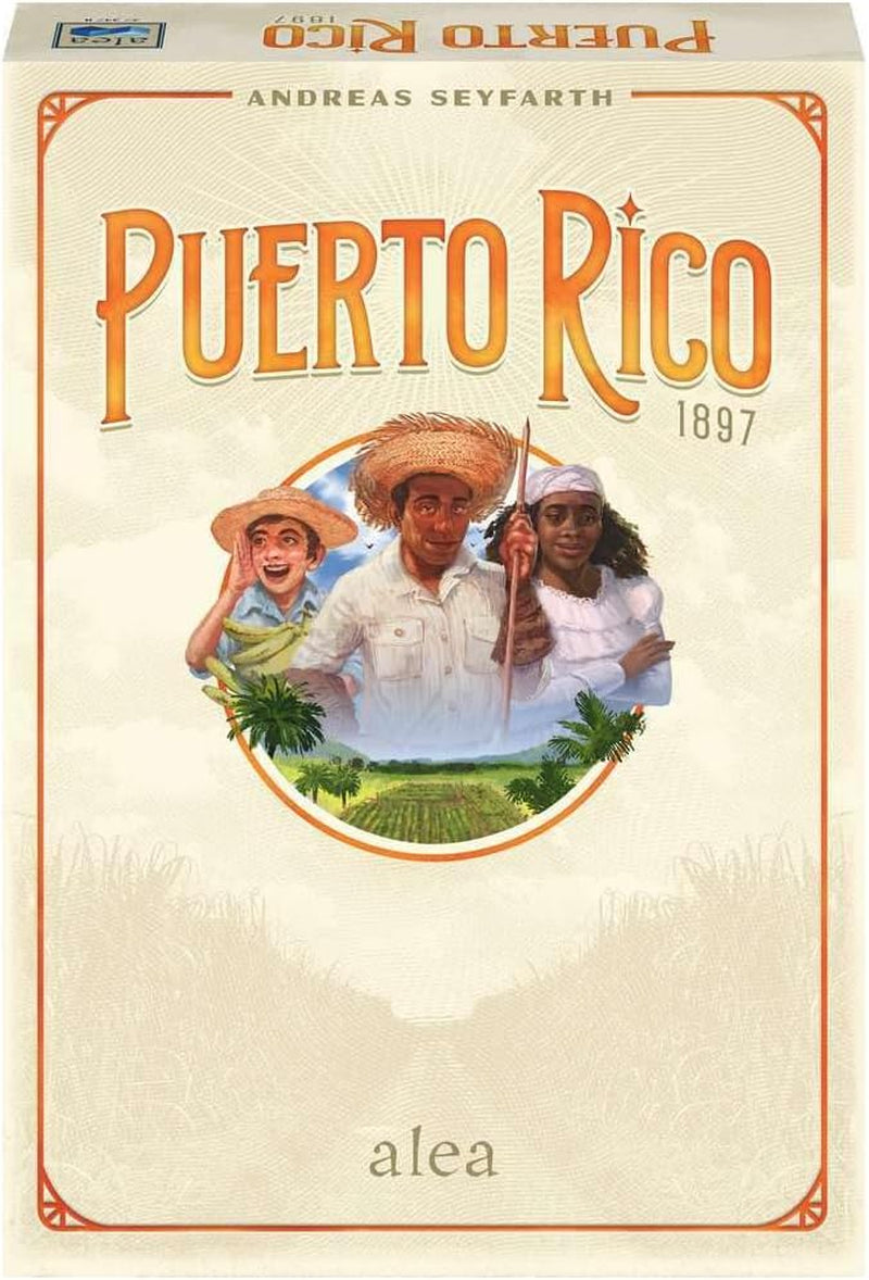 Ravensburger 27347 - Puerto Rico 1897, Clasic, Joc de strategie pentru 2-5 jucători cu vârsta de 12 ani și peste, Alea Games
