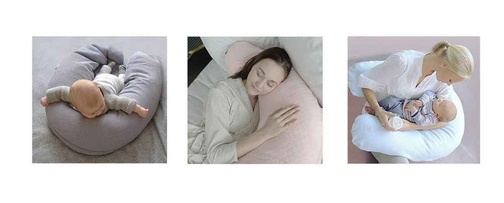 Pernă de alăptare, cârtiță, bumbac, 180 g/m² Accesorii Hrana si Alaptare Bebe Naty Shop