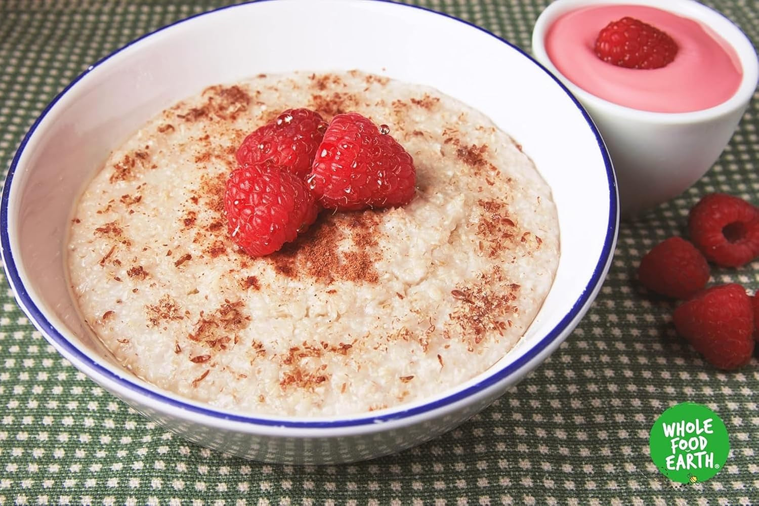 Tărâțe de ovăz Wholefood Earth stabilizate 2 kg | Fără OMG | Bogat în fibre