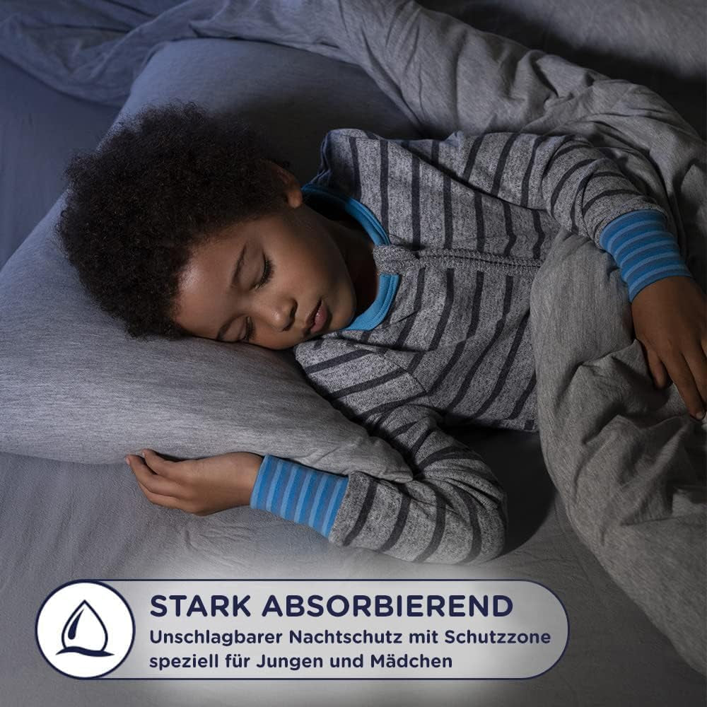 Scutece Huggies DryNites foarte absorbante pentru noapte, pentru fete 3-4 ani (12-21 kg), 4 x 16 bucăți (64 bucăți în total), pachet lunar de scutece-chiloți