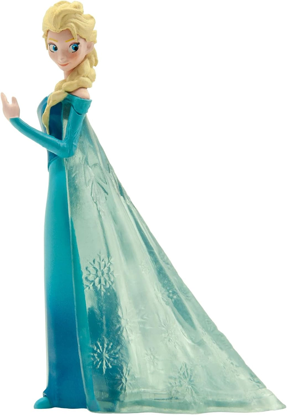 Bullyland 12961 - Spielfigur Elsa von Arendelle aus Walt Disney Die Eiskönigin, ca. 10,1 cm, detailgetreu, ideal als kleines Geschenk für Kinder ab 3 Jahren
