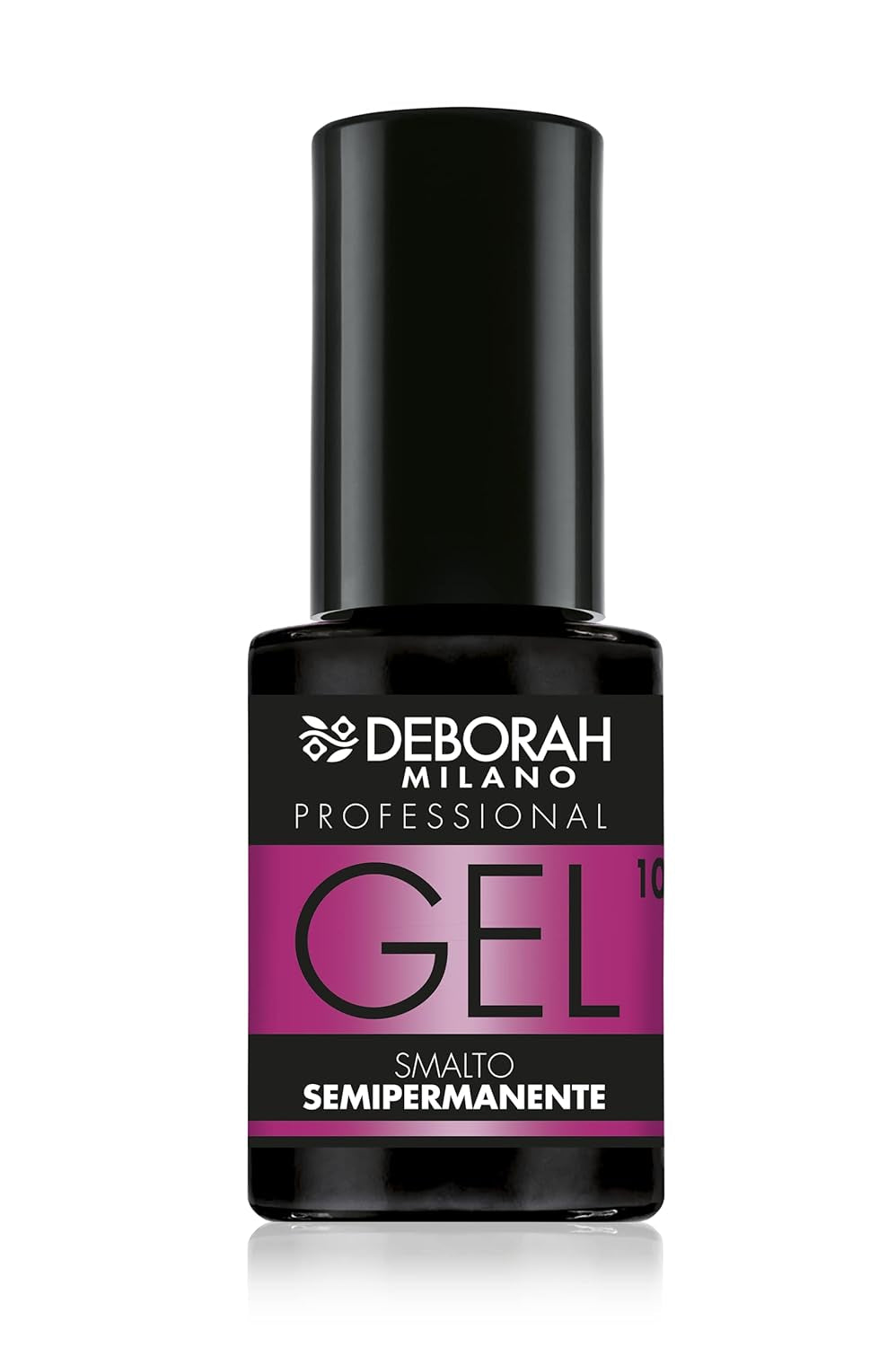 Oja semipermanentă Milano Professional, nr. 21 Burgundy, efect de volumizare, de lungă durată, pentru unghii intense și lucioase, 4,5 ml