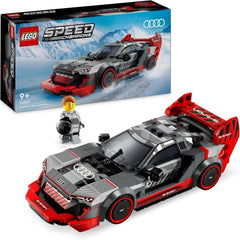 Set de mașini de curse LEGO Speed Champions Audi S1 E-Tron Quattro cu jucării auto pentru a construi, juca și expune, model de mașină pentru copii, cadou pentru băieți și fete de 9 ani 76921 Seturi de constructie Besuche den LEGO-Store Singur