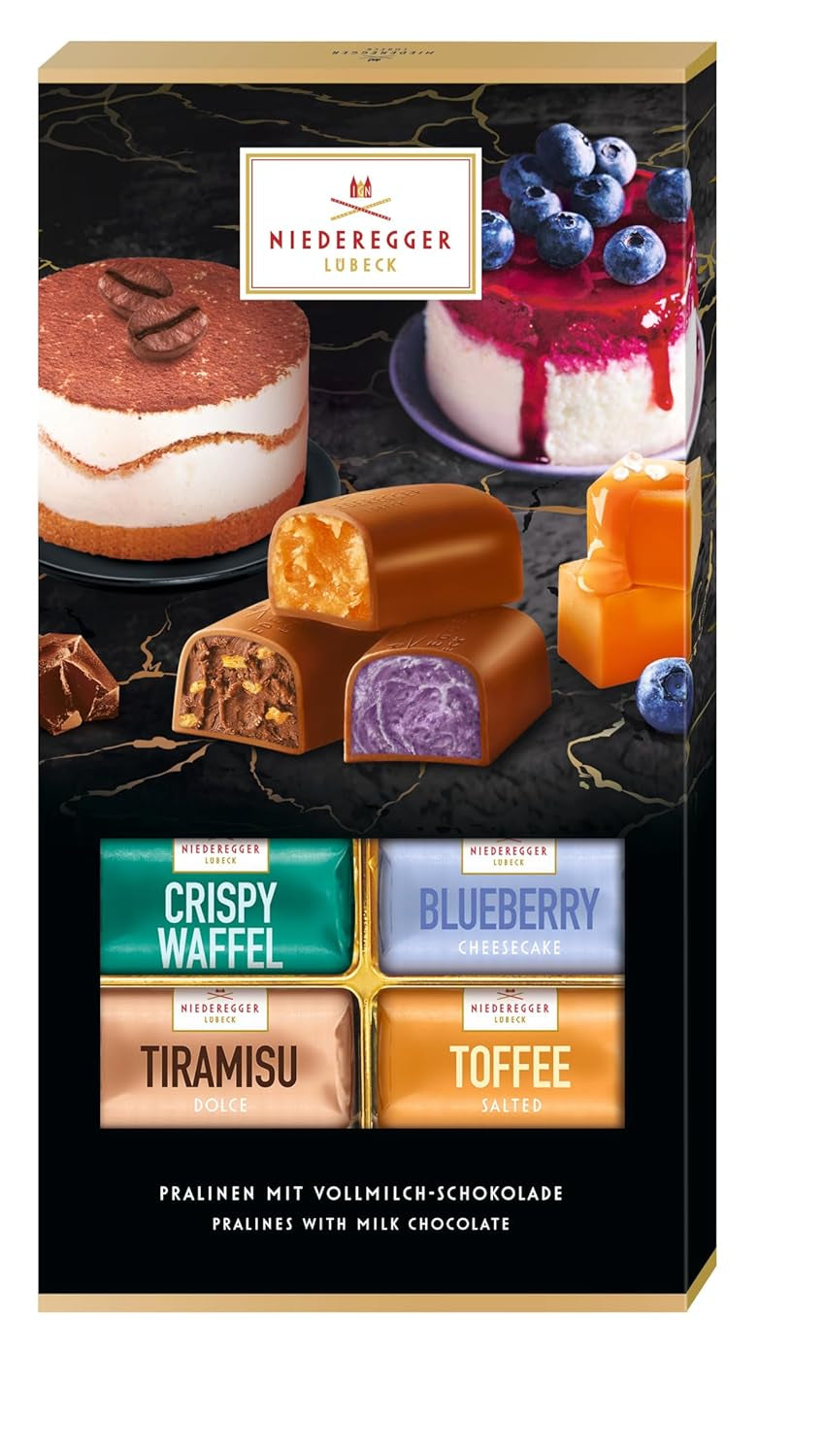 Sortiment de ciocolata Niederegger 200g