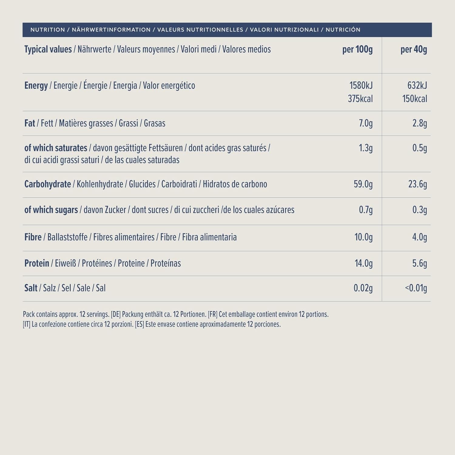 Fulgi de ovăz delicati de la Amazon, 500 g