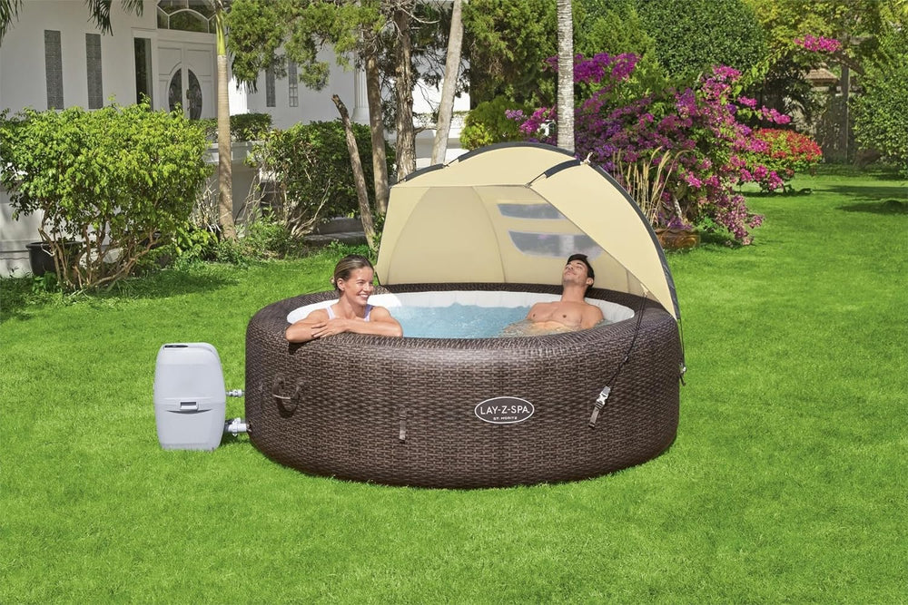 Copertină de parasolar Bestway LAY-Z-SPA, 183 x 94 x 109 cm