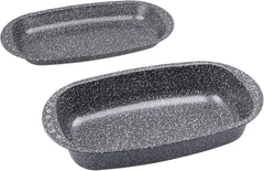 C|H|G Brotback- Und Bratenform Mit Deckel "Granito", Skandia Xtreme Plus: 4-Fach Antihaftbeschichtung in Granitoptik, 37 X 20 X 7 Cm, Made in Germany Matrite si tavi pentru copt Naty Shop