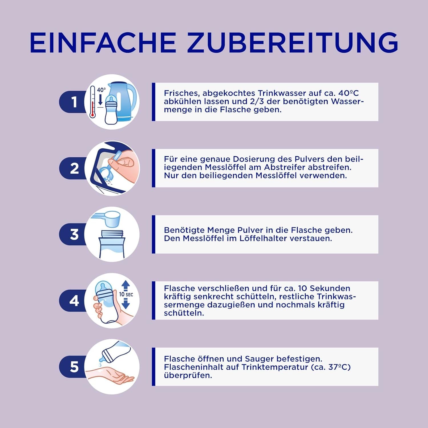 Aptamil HA 2 – Formulă de continuare după 6 luni, cu Omega 3 și 6, DHA, ARA și ALA, Fără lactoză, Fără ulei de palmier, Hrană pentru bebeluși, Lapte praf, 1 x 800g (Pachet de 4)