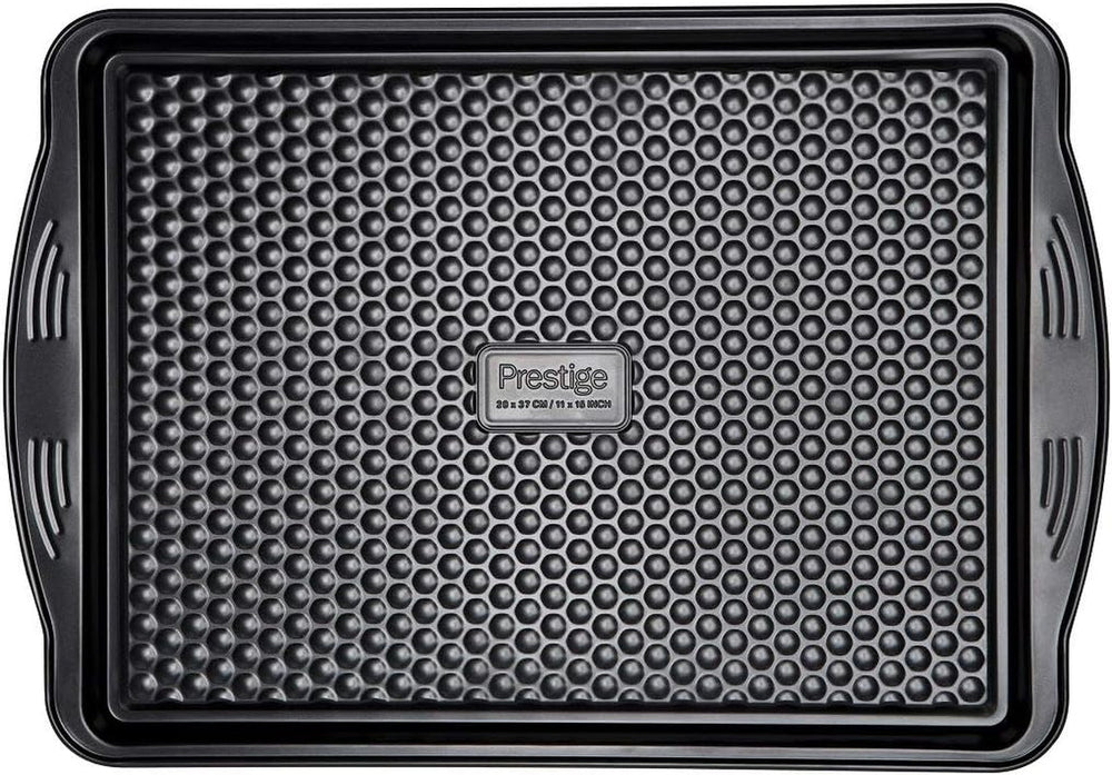 Prestige 48227 Aerolift Muffin Zinn, Carbon Steel, Schwarz Matrite si tavi pentru copt Naty Shop Groß Backblech