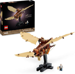 LEGO Icons Leonardo Da Vinci's Flying Machine With Flapping Wings - Include minifigurină și suport - Set de construcție pentru adulți - Set de decorațiuni pentru casă - Idee de cadou - 10363 Seturi de constructie Besuche den LEGO-Store Titlu implicit