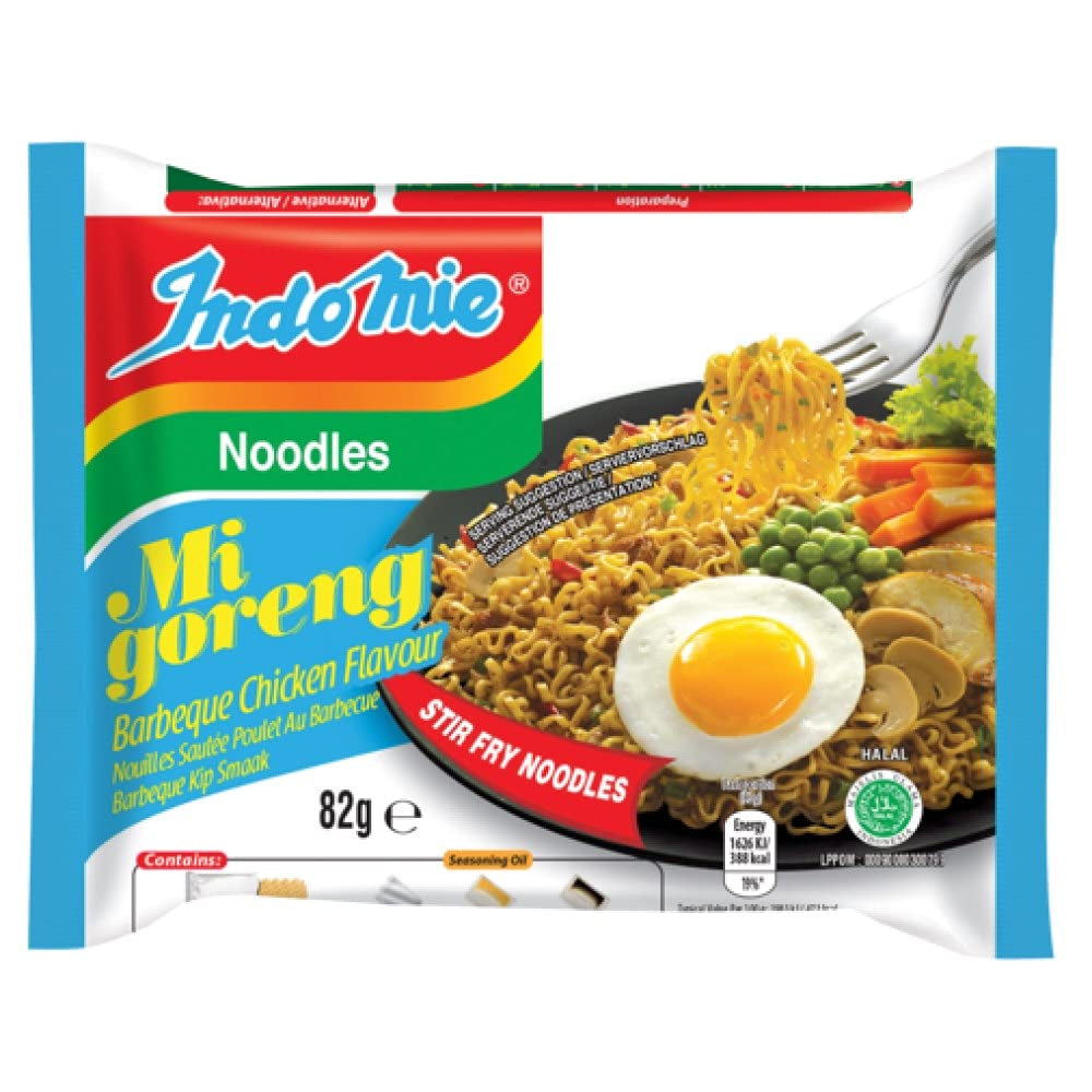 INDOMIE - Tăiței instant Mi Goreng - Pachet multiplu (40 x 80 g)
